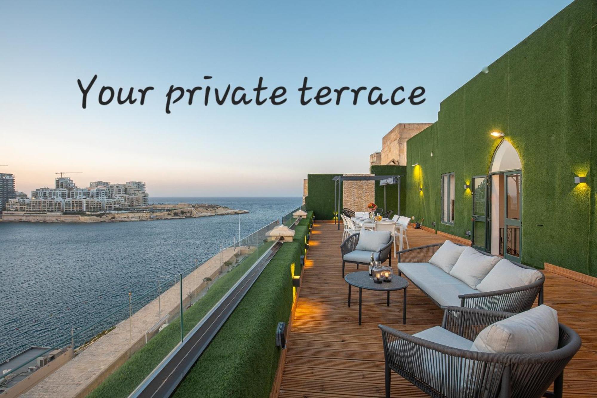 The Iconic Terrace * Valletta