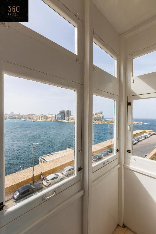 Apartment Seafront - Location, Floor With Wifi & Ac By 360 Estates Valletta