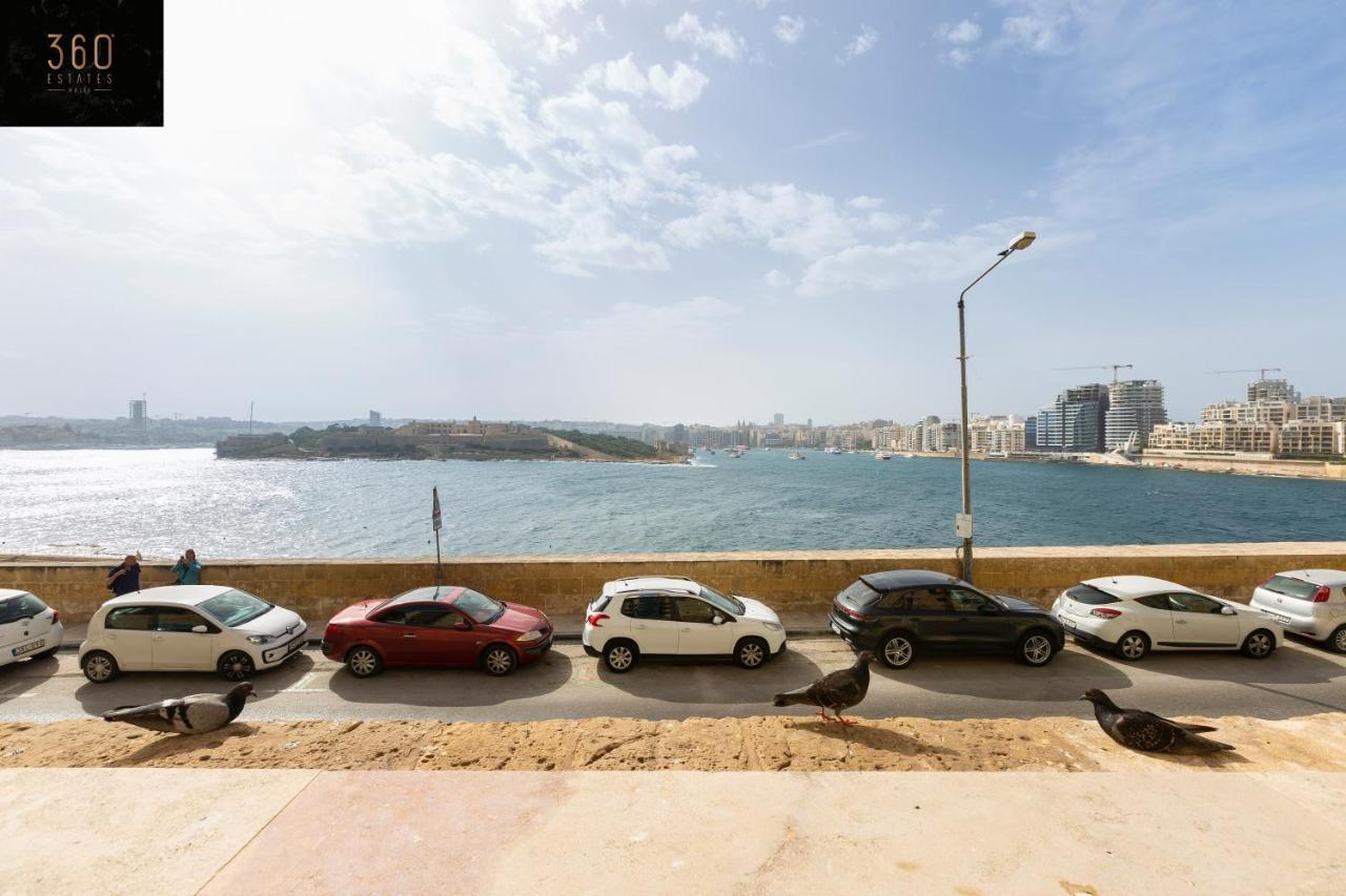 Seafront - Location, Floor With Wifi & Ac By 360 Estates Apartment Valletta