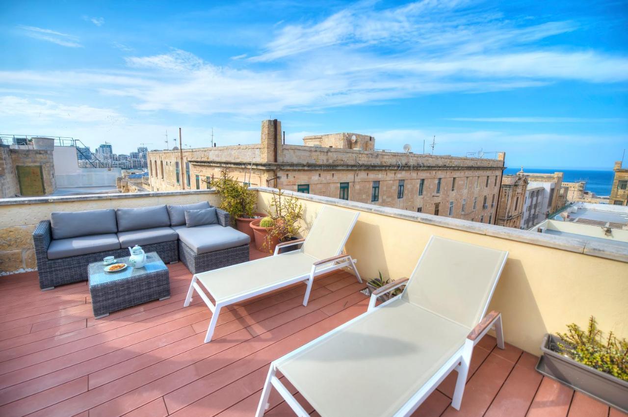 Comfy 1 Bedroom - Sun Terrace & Sea Views Gbuh1-1 * Valletta