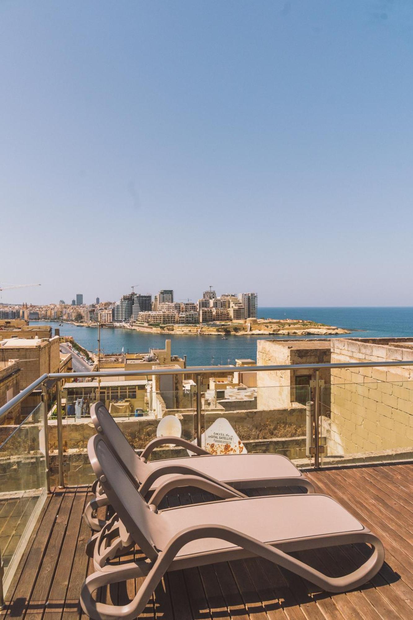 Vallettastay Skyline Sea View Studio Apartment Valletta