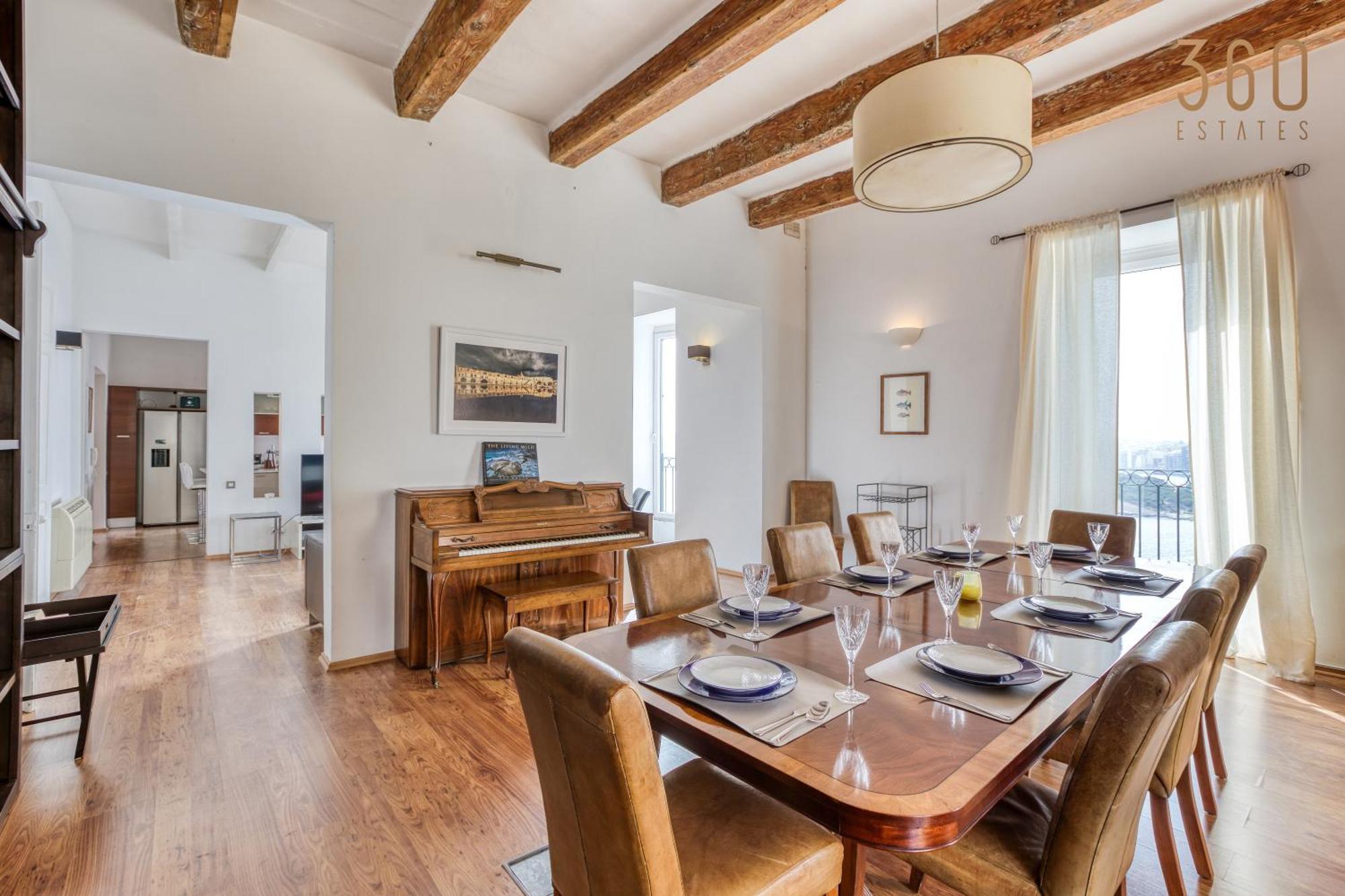 Postcard Penthouse By 360 Estates * Valletta