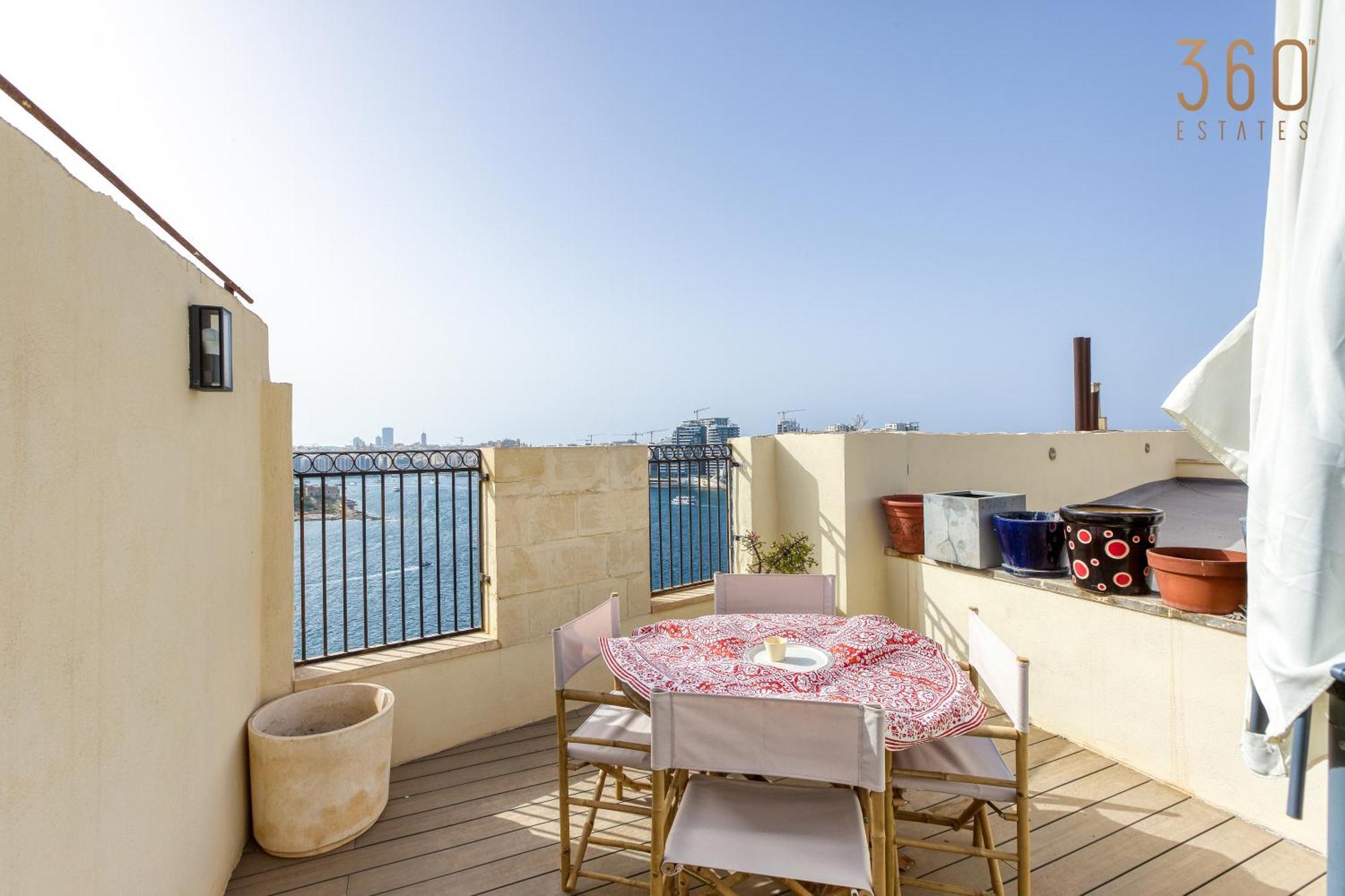 Postcard Penthouse By 360 Estates Valletta